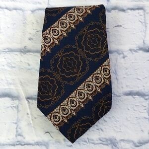 Vintage Selfridges London Wide Poly Tie